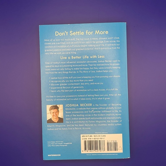 The More of Less: Finding the Life You Want Under Everything You Own - Picture 3 of 3